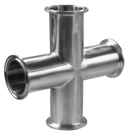 STEEL & OBRIEN 2" Tri-Clamp End Cross - 304SS 9MP-2-304